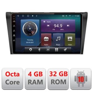 Navigatie Mazda 3 2009-2014 C-034 Octa Core cu Android Radio Bluetooth Internet GPS WIFI 4+32GB