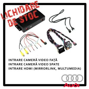 ADVM-AU4 Audi Q5 I 8R non mmi 2012-2016 ADAPTIV MINI HDMI & DOUA CAMERE PE ECRANUL OEM