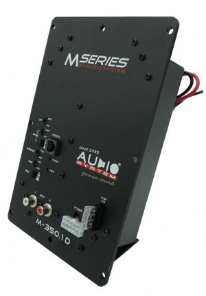 Incinta cu Subwoofer de 12" activ auto + Monoamplificator H-200 130/300 watt (RMS/MAX) 4 Ohm Audio System German Sound