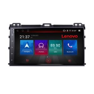 Navigatie Toyota Prado 2004-2009 E-456 Octa Core cu Android Radio Bluetooth Internet GPS WIFI DSP 4+64GB 4G