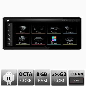 Navigatie Audi Q5 MIB B9 EDT-Q5-MIB-V3 ecran 12.3" Android Gps Internet Bluetooth USB Video Qualcomm 8 GB + 256 GB