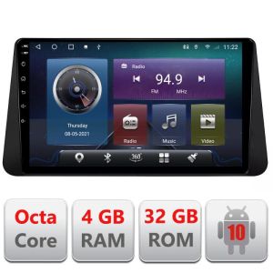 Navigatie Nissan Micra intre anii 2014-2019 Android radio gps internet Octa core 4+32 Kit-micra+EDT-E409