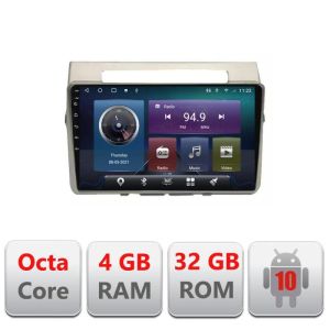 Navigatie Toyota Verso intre anii 2004-2009 Android radio gps internet Octa core 4+32 Kit-VERSO-2004+EDT-E409