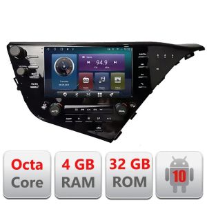 Navigatie Toyota Camry 2017-2021 V2 Android radio gps internet Octa core 4+32 kit-camry-2018-plus+EDT-E409