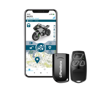 Alarma MOTO EVO - noua versiune de Pandora Smart Moto 4G, GPS , control din telefon
