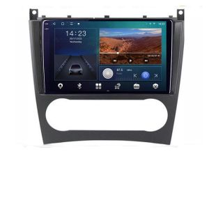 Navigatie Mercedes Clasa C W203 facelift B-093 Android Ecran 2K QLED octa core 3+32 carplay android auto KIT-093+EDT-E309V3-2K