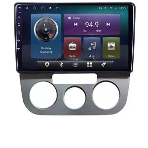 Navigatie VW Golf 5 2004-2010 clima manuala Android radio gps internet Octa core 4+32 KIT-golf5-manual+EDT-E409