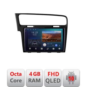Navigatie VW Golf 7 B-491 Android Ecran QLED octa core 4+64 carplay android auto KIT-491+EDT-E310V3