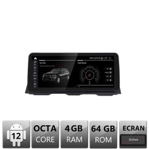 Navigatie dedicata Edotec BMW Seria 5 G30 masini cu EVO Android ecran 12.3" 4+64 4G BT