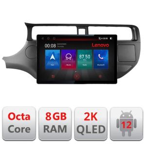 Navigatie Kia Rio 2011-2013 N-204 ecran 13" 2K 8+128 Android Waze USB Navigatie 4G 360 Toslink Youtube Radio KI v1