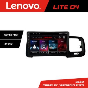 Navigatie Volvo S60 2014-2018 cu sistem Sensus Connect Lenovo Kit-s60-14 4+64 GB Android Waze USB Navigatie Internet Youtube R