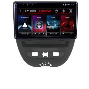 Navigatie Citroen C1 Peugeot 107 Toyota Aygo 2005-2014 Android radio gps internet 8 core QLED 2K 4+64 360 Lenovo