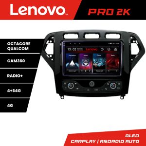 Navigatie Ford Mondeo 2007-2010 Android radio gps internet 8 core QLED 2K 4+64 360 Lenovo