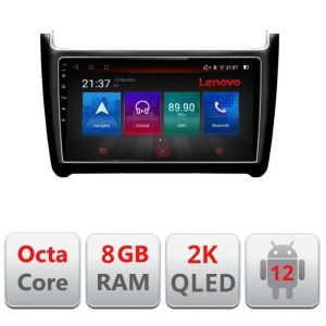 Navigatie VW Polo 2014-2017 M-655 Octa Core Android Radio Bluetooth GPS WIFI/4G DSP 2K 8+128GB 360 Toslink