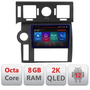 Navigatie Hummer H2 2002-2008 Octa Core Android Radio Bluetooth GPS WIFI/4G DSP 2K 8+128GB 360 Toslink