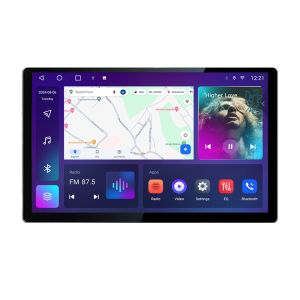 Navigatie dedicata Toyota 2DIN N-TY2DIN Edonav ecran 13" 2K 8 si 128 Android Waze USB Navigatie 4G 360 Toslink Youtube Radio KIT-T