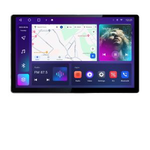 Navigatie dedicata Hyundai Kona N-1058 Edonav ecran 13" 2K 8 si 128 Android Waze USB Navigatie 4G 360 Toslink Youtube Radio KIT-10